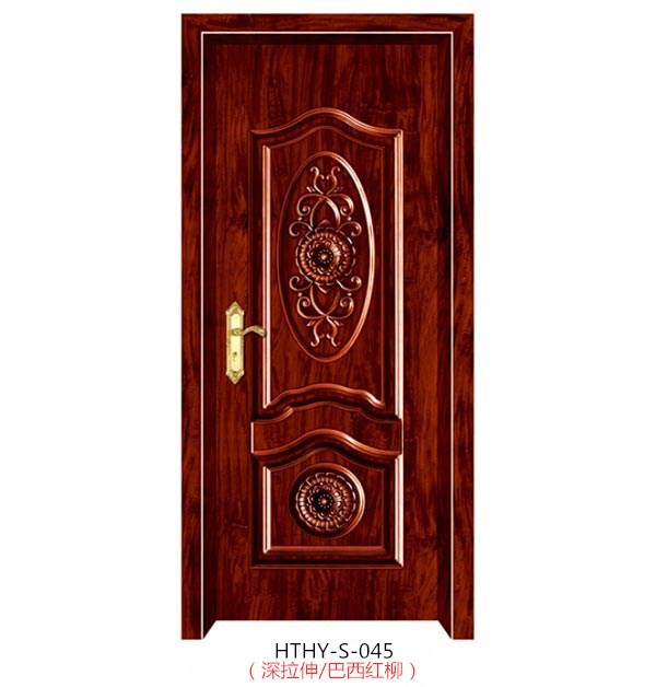 高檔烤漆鋼木門(mén)